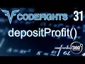 DepositProfit CodeFights Intro Algorithm JavaScript Solution and Breakdown