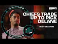 Reacting to the Chiefs trading up to pick Mansoor Delane The Pat McAfee Draft Spectacular