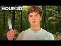 24 Hours In The Woods Alone