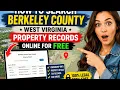 How to search Berkeley West Virginia County property records online for free