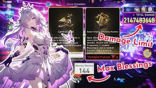 Best Run Ever Castorice 2 BILLION Damage with Rubert Full Run - Ordinary X7 Divergent Universe