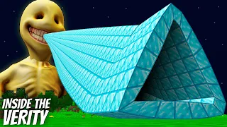 DIAMOND TUNNEL to the SCARY VERITY in Minecraft !