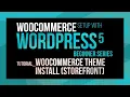 Installing Woocommerce Storefront theme manually