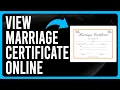How to View a Marriage Certificate Online How to Find a Marriage Certificate Online in the US