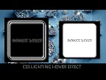 css neon light rubber hover effect css animation tutorial programing using html css easy