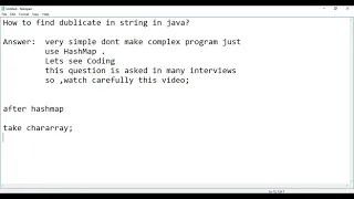 How to count duplicate character in a string using Java