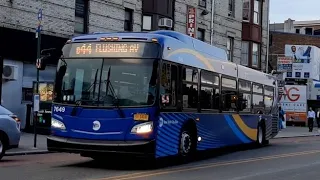 MTA Bus 2019 NFI XD40 on the B44 at Flatbush Av