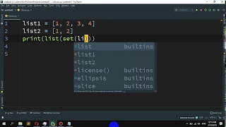 How to list the difference between two lists in Python