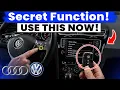 This SECRET VW and Audi Functions Are NOT KNOWN by 99 of DRIVERS Use It Now