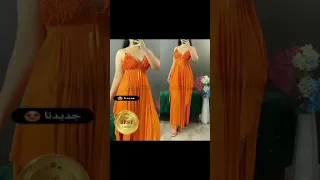 ثوب نوم نسائي بلاضافه الى قطعه داخليه مغري جدا 