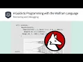 A Guide to Programming with Wolfram Language Monitoring and Debugging