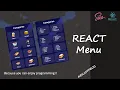 Learning - And REACT Food Menu