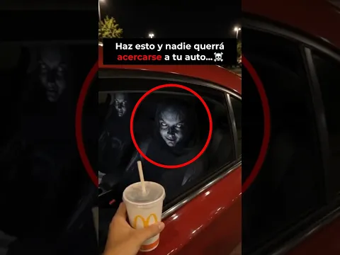 Con este truco NADIE intentará robar tu auto 💀 #miedo #lifehacks