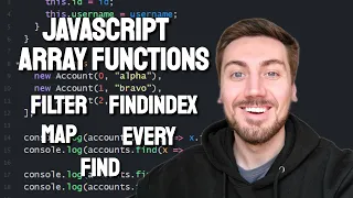 JavaScript Array Methods Find FindIndex Filter Map Every Software Development Tutorial