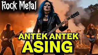 antek antek asing lagu kritis rock metal gitaris gadungan ai music