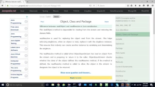 Difference between readObject and readResolve in Java serialization javapedia net