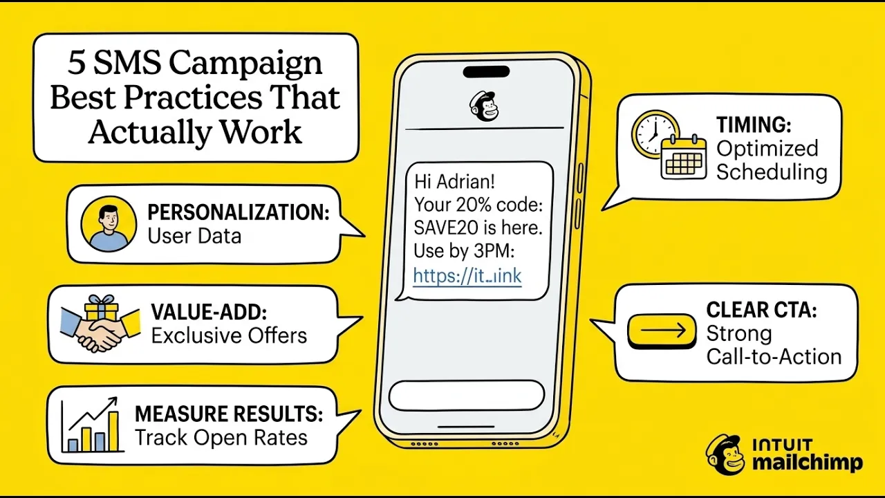 5 SMS campaign best practices that actually work