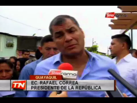 Correa reitera cuestionamientos a Interagua