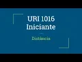 URI1016 - Python