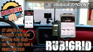 Installing BulletPoint Mounting Solutions RubiGrid on my Jeep Gladiator JT