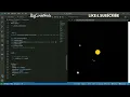 Solar System Simulation in p5 js Realistic Orbits and Moons