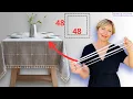 Tablecloth With Elastic For Square Or Rectangular Tables Easy Sewing and Quick