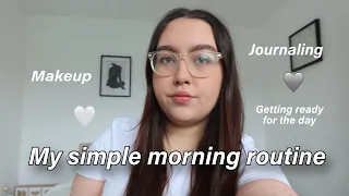 My simple Sunday morning routine 🤍