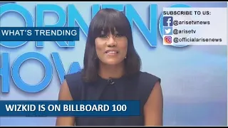 wizkid on billboard 100 trending with ojy okpe