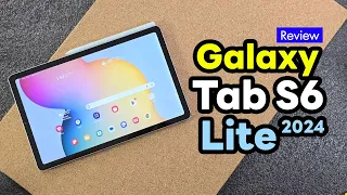 Galaxy Tab S6 Lite 2024 Review Good writing can insert SIM card and make calls