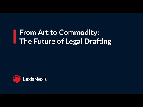 From art to commodity: the future of legal drafting thumbnail