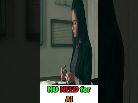 No need for Ai #ai #technology #shorts