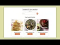 Food Recipe App Using API Vanilla JS Project