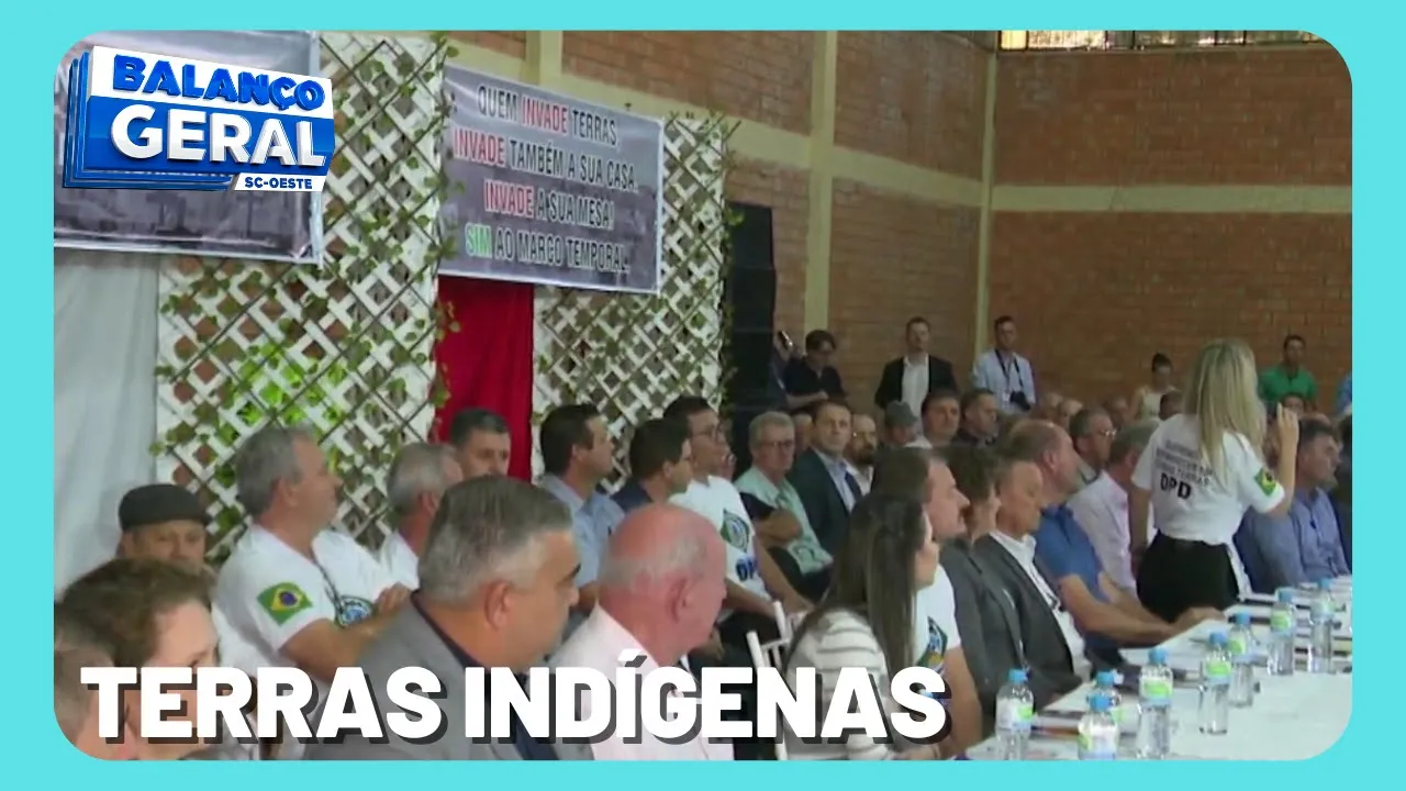 Saudades e Cunha Porã: audiência pública pede aprovação do Marco Temporal das terras indígenas