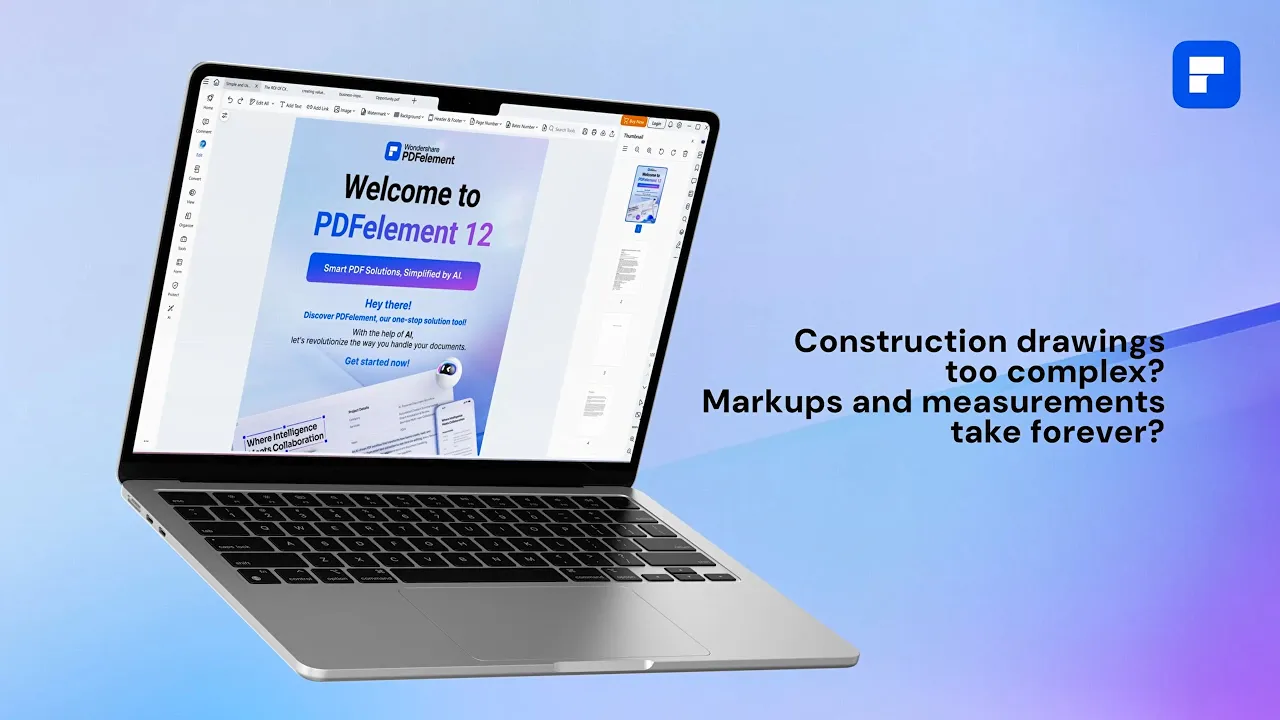 Wondershare PDFelement — PDFelement — Smart PDF Solutions Simplified by AI (YouTube video ad)