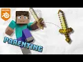 How to properly parent objects in Blender Tutorial - DioriteTM