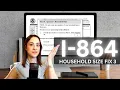 HOW TO EDIT I-864 HOUSEHOLD SIZE Using Adobe Acrobat