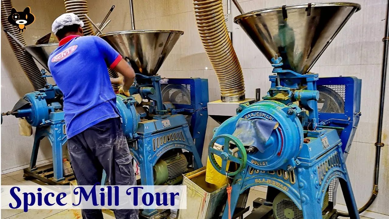 SPICE MILL TOUR   Selvi Mills (S) Pte Ltd   63 Quality Road