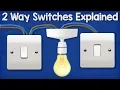 Two Way Switching Explained - How to wire 2 way light switch