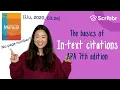 Download Lagu APA 7th Edition: The Basics of APA In-text Citations | Scribbr 🎓