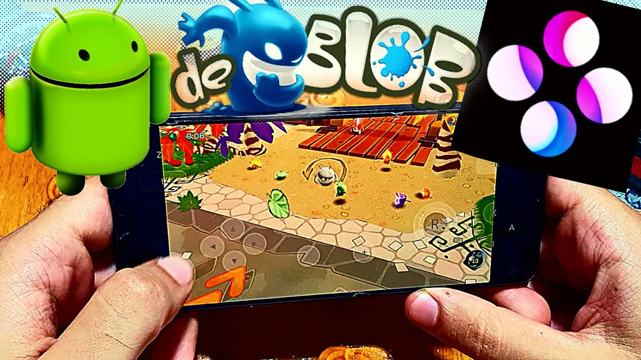 De Blob Android Gameplay - Skyline Switch Emulator - Skyline Emu 2022