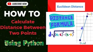 How to Calculate Distance Between Two Points using Python Euclidean distance between two points