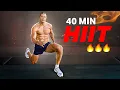 Lagu 40-Min HIIT 🔥 Full Body + Cardio Workout (No Equipment, No Excuses!)