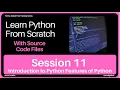 Session 11 Learn Python Programming from scratch With source code