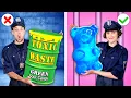 Download Lagu BAD VS GOOD COP 🚔 || Amazing Parenting Hacks \u0026 Funny Relatable Situations