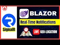 Show Live Data in Blazor using SignalR Blazor and SignalR