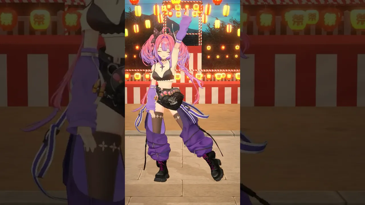 ゴロンとドロン/こっちのけんと【#綺々羅々ヴィヴィ】#vtuber #hololive #dance #shorts