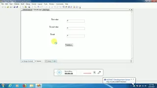 Arithmetic operation in ASP NET Visual studio 2005 using VB coding