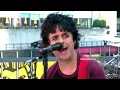 Green Day - Basket case @ Good Morning America (uncensored)