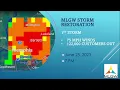 Time-lapse map shows power outages and power restorations