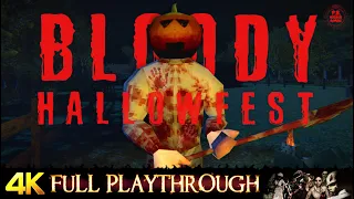 BLOODY HALLOWFEST | FULL GAME Walkthrough No Commentary 4K 60FPS